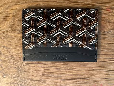 goyard card hold|goyard card holder retail price.